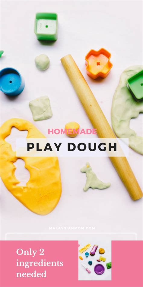 How To Make Play Dough Homemade Playdough Crafts For Kids Craft