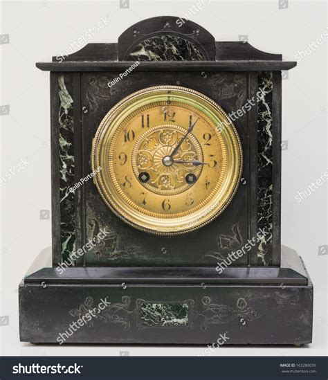 Victorian Slate Clock Stock Photo 163280039 Shutterstock