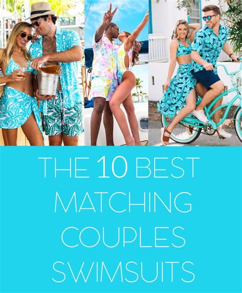 The 10 Best Matching Couples Swimsuits For Your Next Vacation