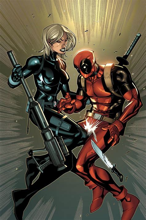 Black Widow Vs Deadpool By Paco Medina Marvel Avengers Pinterest Deadpool Black Widow