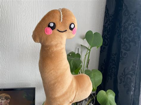 penis dick falos plush toy plusie funny t etsy