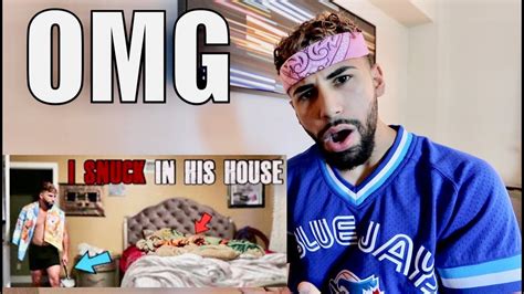 Reacting To My Best Friend Sneaking Into My House Youtube