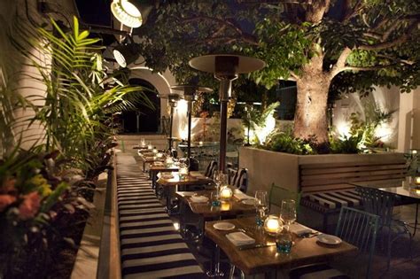To keep patrons relaxed at your restaurant or pub, use booth seating. Outdoor restaurant seating area - benches and chairs ...