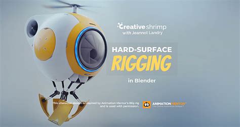Creative Shrimp Hard Surface Rigging In Blender Course 2023 Download