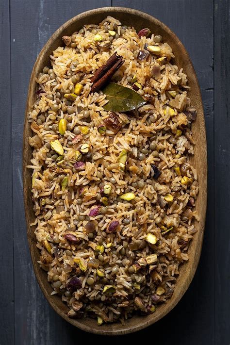 Lebanese Rice And Lentil Pilaf Mujadara Vegan Artofit