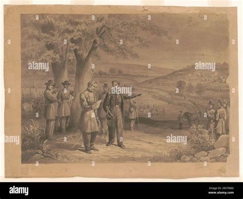Lees Surrender Civil War Stock Photo Alamy
