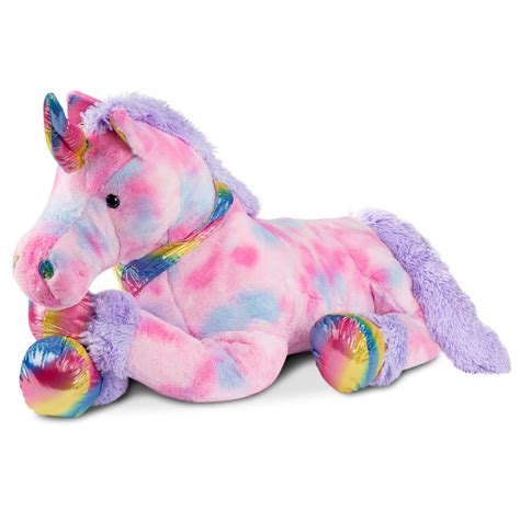 Best Choice Products 52in Kids Extra Large Plush Unicorn Life Size