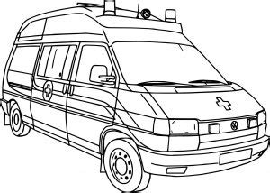 Picture Of Ambulance Coloring Page Wecoloringpage Com