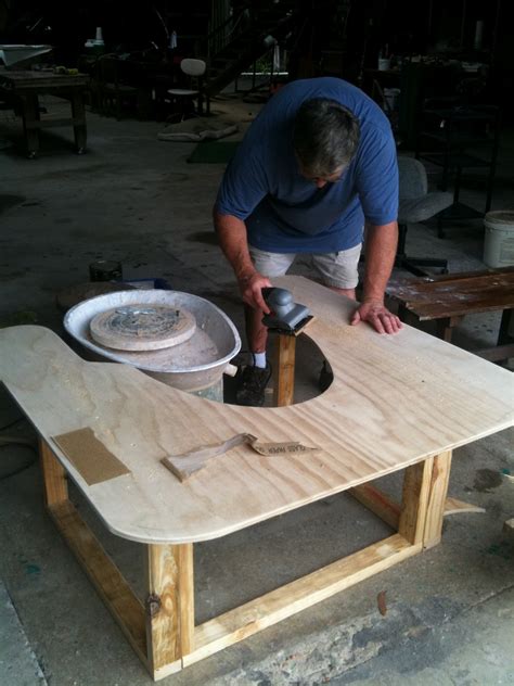 Everything was coming together and the pottery wheel was working surprisingly well. A Wheel Table: Setting Up Your Pottery Studio - Marian ...