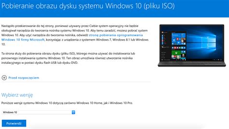 Jak Pobrać Obraz Windows 10 Iso Dariusz Więckiewicz