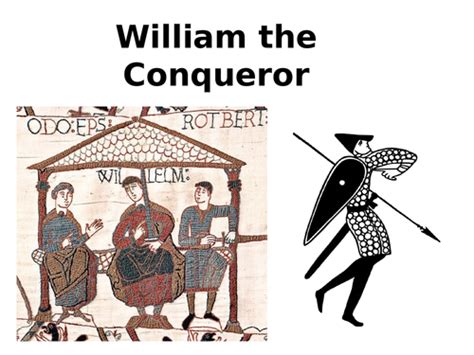 William The Conqueror Informative Guide Teaching Resources