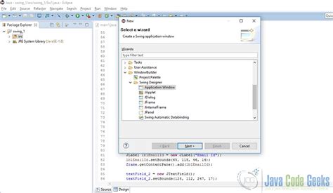 Java Swing Form Example Examples Java Code Geeks
