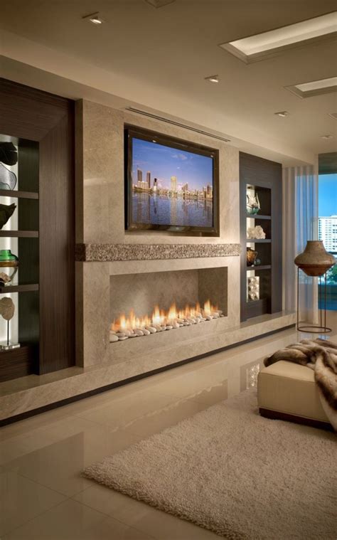 42 Best Ideas To Decorating A Rectangular Living Room Fireplace