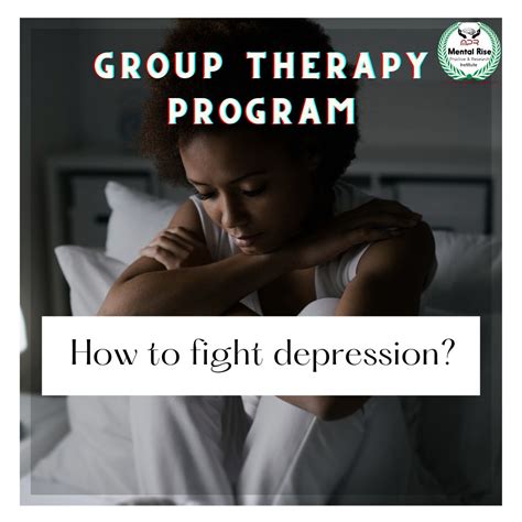 Group Therapy For Depression Mental Rise