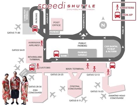 Maui Airport Terminal Map