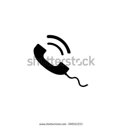 Phone Call Icon Stock Vector Royalty Free 348561251 Shutterstock