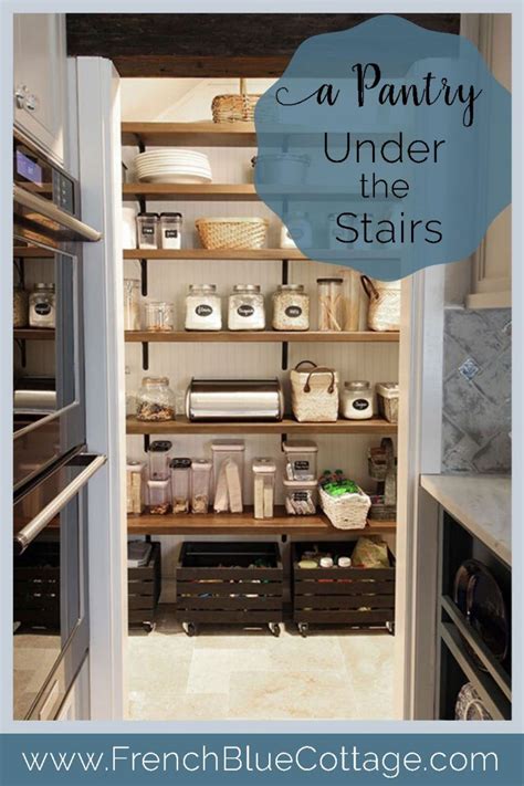 Turning the space under your stairs into a pantry/larder allows you more freedom with how you work within your kitchen. Remodeled Kitchen Pantry Under the Stairs in 2020 ...