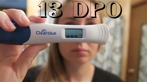 Emotional Live Pregnancy Test 13 Dpo Youtube