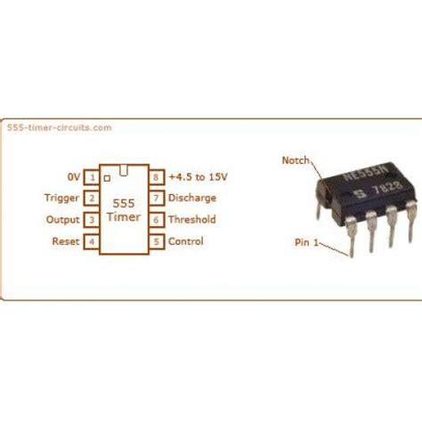 Lm555 Timer Ic Buy Online In India Robomart