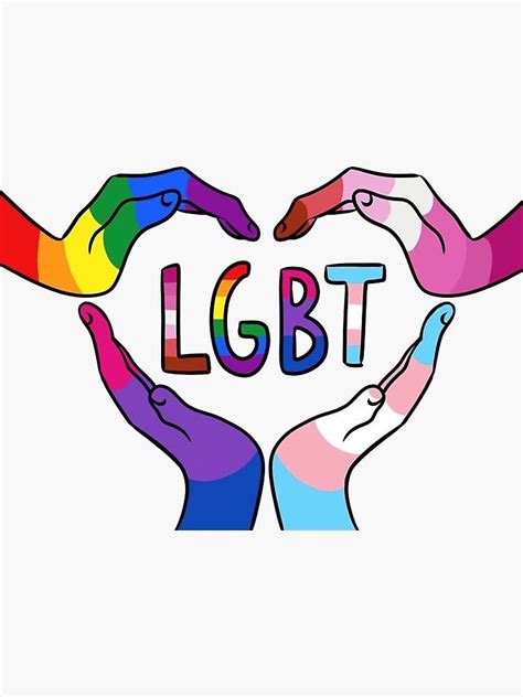 Lgbtq Poster By Justanotherbee Redbubble