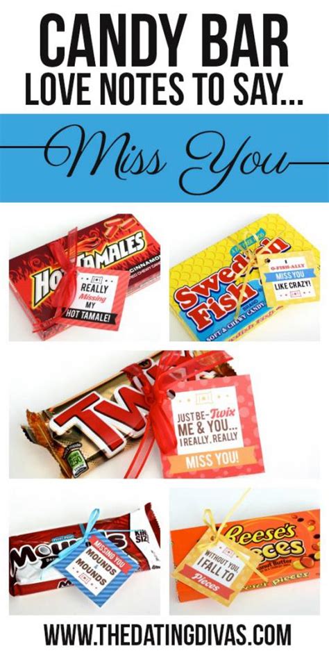 Use our printable candy bar gift tags that are full of clever candy sayings! Clever Candy Sayings For {almost} Every Occasion! | Trusper