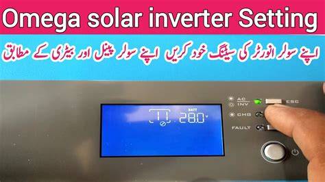 Omega Solar Inverter Setting Omega 24kva Inverter Setting China Solar Inverter Setting