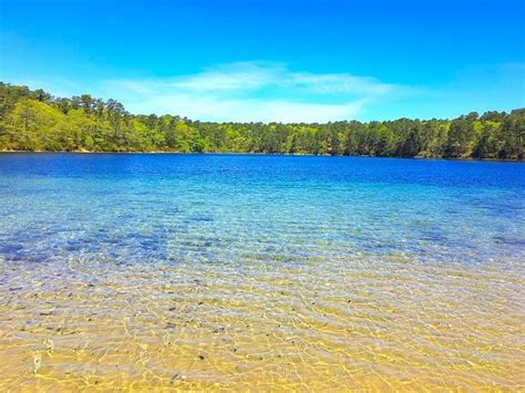 Hathaways Pond In Massachusetts Is A Beautiful Natural Swimming Hole