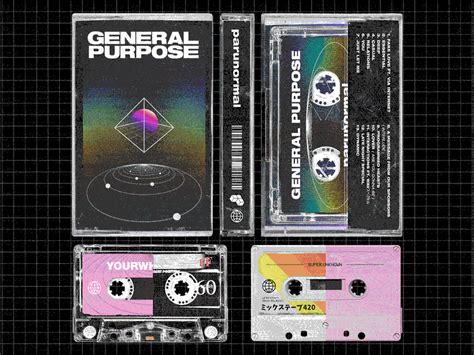 3543 x 3543 file format: Complete Cassette Tape Mockup by Dominik Schneider on Dribbble