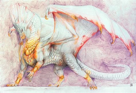 On Deviantart Dragon 2 White