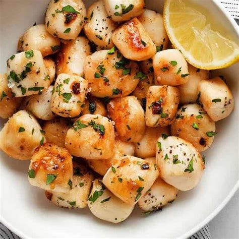 Simple Seared Bay Scallops With Shallots Last Ingredient