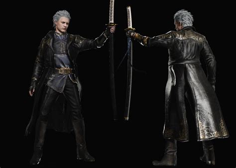 Vergil Pinacle Of Combat Poc Costume At Devil May Cry Nexus Mods