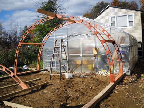 Sourcing all your own materials, creating or finding a design plan, buying i know, this sounds a bit extreme. Try this easy method to build your own greenhouse using laminated wooden arches that you can ...