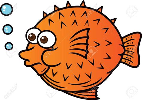 Puffer Fish Cartoon Illustration Illustration Sponsored Sponsored