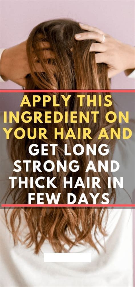 How To Thicken Hair Naturally