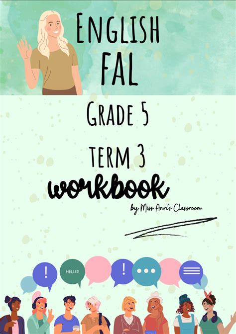 Grade 5 English First Additional Language Term 3 Booklet 2022