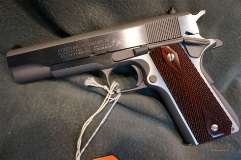Colt Series 70 Custom Shop Stainles For Sale At