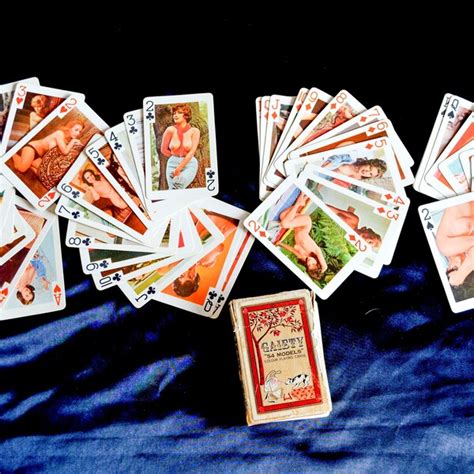 Playing Cards Deck Pin Up Nude Etsy