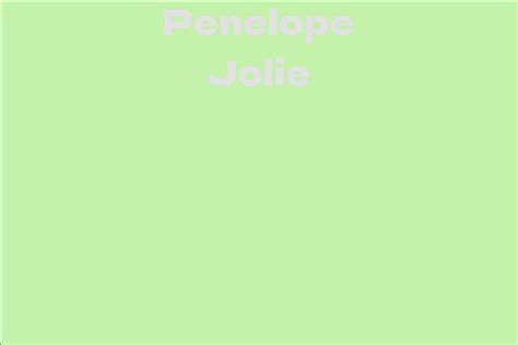 Penelope Jolie Facts Bio Career Net Worth Aidwiki