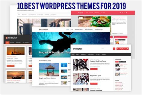10 Best Wordpress Themes For 2019 Mediaone