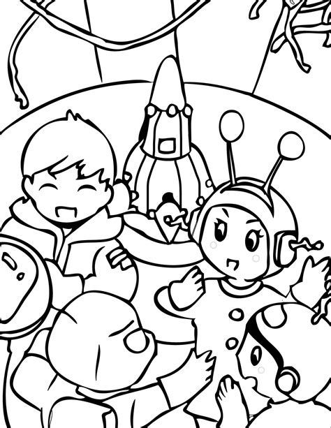 Spaceships, rockets, astronauts, aliens, and planets, featured in movies, stories, and animations have always enthralled kids. Outer Space Coloring Pages - GetColoringPages.com