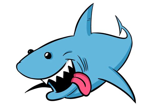 Image Of Shark Clipart 4 Happy Shark Clip Art Free Clipartoons