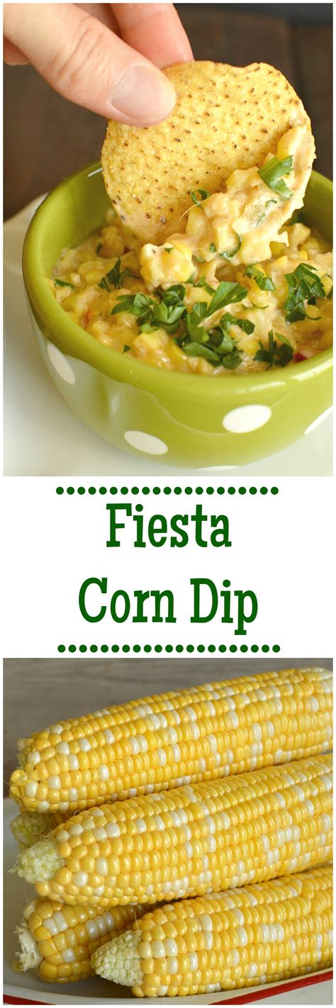 The cheeses are super ooey gooey and delicious, and combined with the sweet corn make this dip an absolute winner. Fiesta Corn Dip - Little Dairy On the Prairie