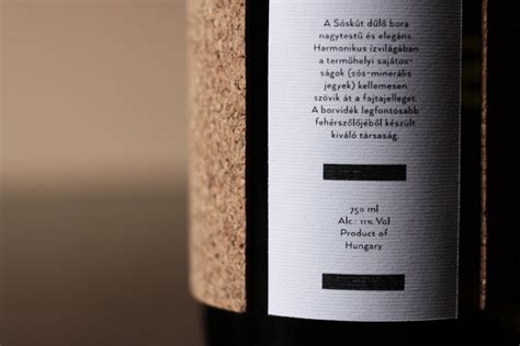 Sóskút Wine Dieline Design Branding And Packaging Inspiration