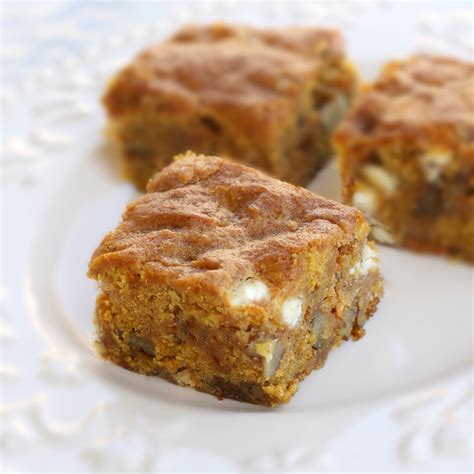 Pumpkin Blondies The Girl Who Ate Everything