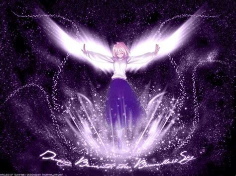 Purple Anime Fairy Wallpapers Top Free Purple Anime