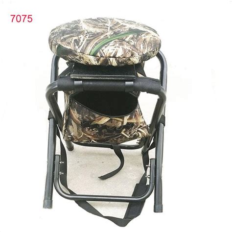 360 Hunting Swivel Chair without backrest - Sky7075 - Sky (China