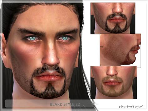 For Males Found In Tsr Category Sims 4 Facial Hair Beard Styles