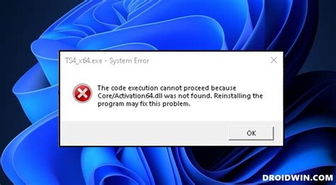 Activation64 Dll Is Missing Error In Windows 11 How To Fix Droidwin