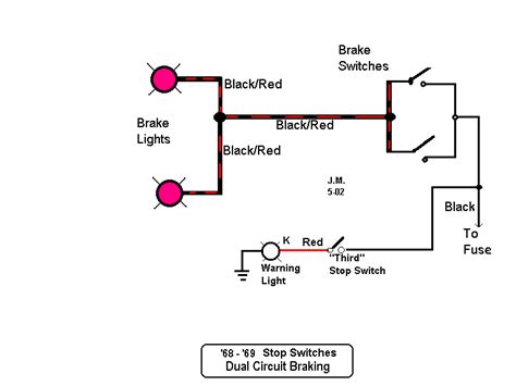 Brake Warning Circuit Diagram