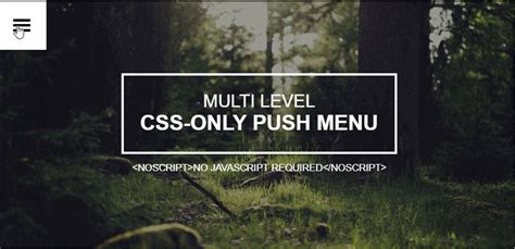 10 CSS Sliding Menus Example Csshint A Designer Hub
